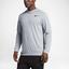 Nike Mens Breathe Training Hoodie - Pure Platinium/Black - thumbnail image 3