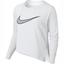 Nike Womens Training Top - White - thumbnail image 1