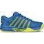 K-Swiss Kids Hypercourt Express HB Tennis Shoes - Blue/Neon Citron - thumbnail image 1