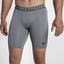 Nike Mens Pro Shorts - Grey - thumbnail image 1