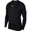 Nike Mens Pro Top - Black/White - thumbnail image 1