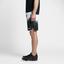 Nike Mens Flex 9 Inch Tennis Shorts - Black/White - thumbnail image 3