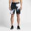 Nike Mens Flex 9 Inch Tennis Shorts - Black/White - thumbnail image 5