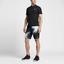 Nike Mens Flex 9 Inch Tennis Shorts - Black/White - thumbnail image 6