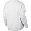Nike Womens Long-Sleeve Cropped Tennis Top - White - thumbnail image 2
