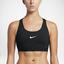 Nike Womens Pro Classic Sports Bra - Black - thumbnail image 1