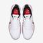 Nike Mens Air Zoom Ultra Tennis Shoes - White/Red - thumbnail image 4