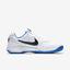 Nike Mens Court Lite Tennis Shoes - White/Photo Blue - thumbnail image 1