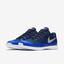 Nike Mens Court Zoom Vapor 9.5 Tour Carpet Tennis Shoes - Midnight Navy/Metallic Silver - thumbnail image 6