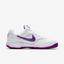 Nike Womens Court Lite Tennis Shoes - White/Vivid Purple - thumbnail image 3