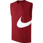 Nike Mens Sportswear Tank Top - Track Red/White - thumbnail image 1