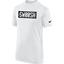 Nike Boys Swoosh T-Shirt - White - thumbnail image 1