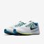 Nike Mens Air Zoom Structure 20 Running Shoes - White/Blue - thumbnail image 5