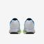 Nike Mens Air Zoom Structure 20 Running Shoes - White/Blue - thumbnail image 6