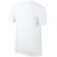 Nike Mens Rafa Crew Short Sleeve Tee - White/Orange - thumbnail image 2