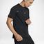 Nike Mens AeroReact Rafa Challenger Top - Black/Hot Punch - thumbnail image 3