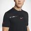 Nike Mens AeroReact Rafa Challenger Top - Black/Hot Punch - thumbnail image 5