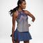 Nike Womens Dry Slam Tank Top - Platinum/Pure Platinum - thumbnail image 3