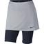 Nike Womens Dry Tennis Skirt - Metallic Platinium/Black - thumbnail image 1