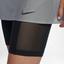 Nike Womens Dry Tennis Skirt - Metallic Platinium/Black - thumbnail image 7