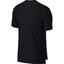 Nike Mens NikeCourt Tennis Top - Black/White - thumbnail image 2