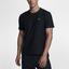 Nike Mens NikeCourt Tennis Top - Black/White - thumbnail image 3
