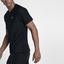 Nike Mens NikeCourt Tennis Top - Black/White - thumbnail image 4