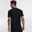 Nike Mens NikeCourt Tennis Top - Black/White - thumbnail image 5