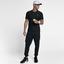 Nike Mens NikeCourt Tennis Top - Black/White - thumbnail image 7