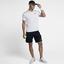 Nike Mens Breathe Tennis Shorts - Black/White - thumbnail image 7