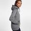 Nike Womens Sportswear Rally Hoodie - Carbon Heather/Cool Grey/Black - thumbnail image 4