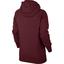 Nike Womens Sportswear Rally Hoodie - Team Red/Black - thumbnail image 2