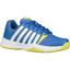 K-Swiss Kids Smash Omni Tennis Shoes - Blue/Citron - thumbnail image 2