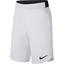 Nike Boys Flex Ace Tennis Shorts - White/Black - thumbnail image 1