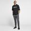 Nike Mens Training Pants - Charcoal Heather/Black - thumbnail image 7