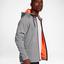 Nike Mens Therma Sphere Training Jacket - Carbon Heather/Hyper Crimson - thumbnail image 4