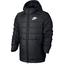 Nike Mens Sportswear Jacket - Black/White - thumbnail image 1