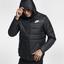 Nike Mens Sportswear Jacket - Black/White - thumbnail image 3