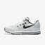 Nike Mens Air Zoom Vomero 12 Running Shoes - White/Black - thumbnail image 1