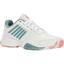 K-Swiss Kids Court Express Omni Tennis Shoes - White/Nile Blue - thumbnail image 2