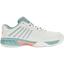 K-Swiss Kids Hypercourt Express 2 HB Tennis Shoes - White/Nile Blue - thumbnail image 1