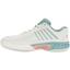 K-Swiss Kids Hypercourt Express 2 HB Tennis Shoes - White/Nile Blue - thumbnail image 5