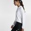 Nike Womens Dri-FIT Long Sleeve Tennis Top - White - thumbnail image 3