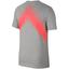 Nike Mens Rafa T-Shirt - Dark Grey Heather/Hot Punch - thumbnail image 2