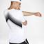 Nike Mens Rafa T-Shirt - White/Black - thumbnail image 4