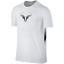 Nike Mens Rafa T-Shirt - White/Black - thumbnail image 1
