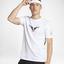 Nike Mens Rafa T-Shirt - White/Black - thumbnail image 3