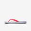 Nike Girls Solay Thong (Flip Flops) - Wolf Grey/Racer Pink - thumbnail image 1