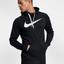 Nike Mens Dry Training Hoodie - Black/White - thumbnail image 1