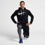 Nike Mens Dry Training Hoodie - Black/White - thumbnail image 4